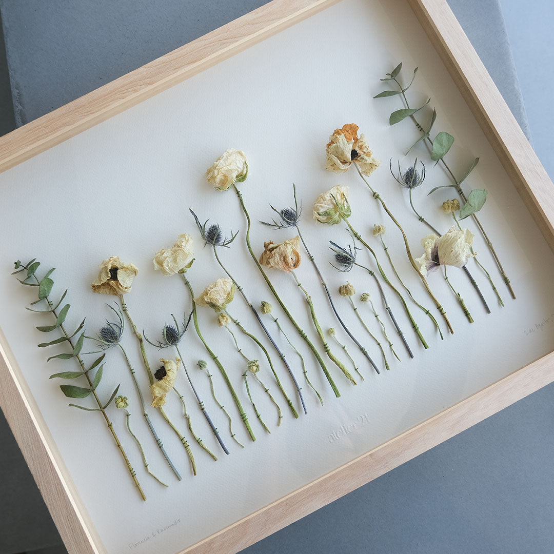 Cuadro con Flores Secas