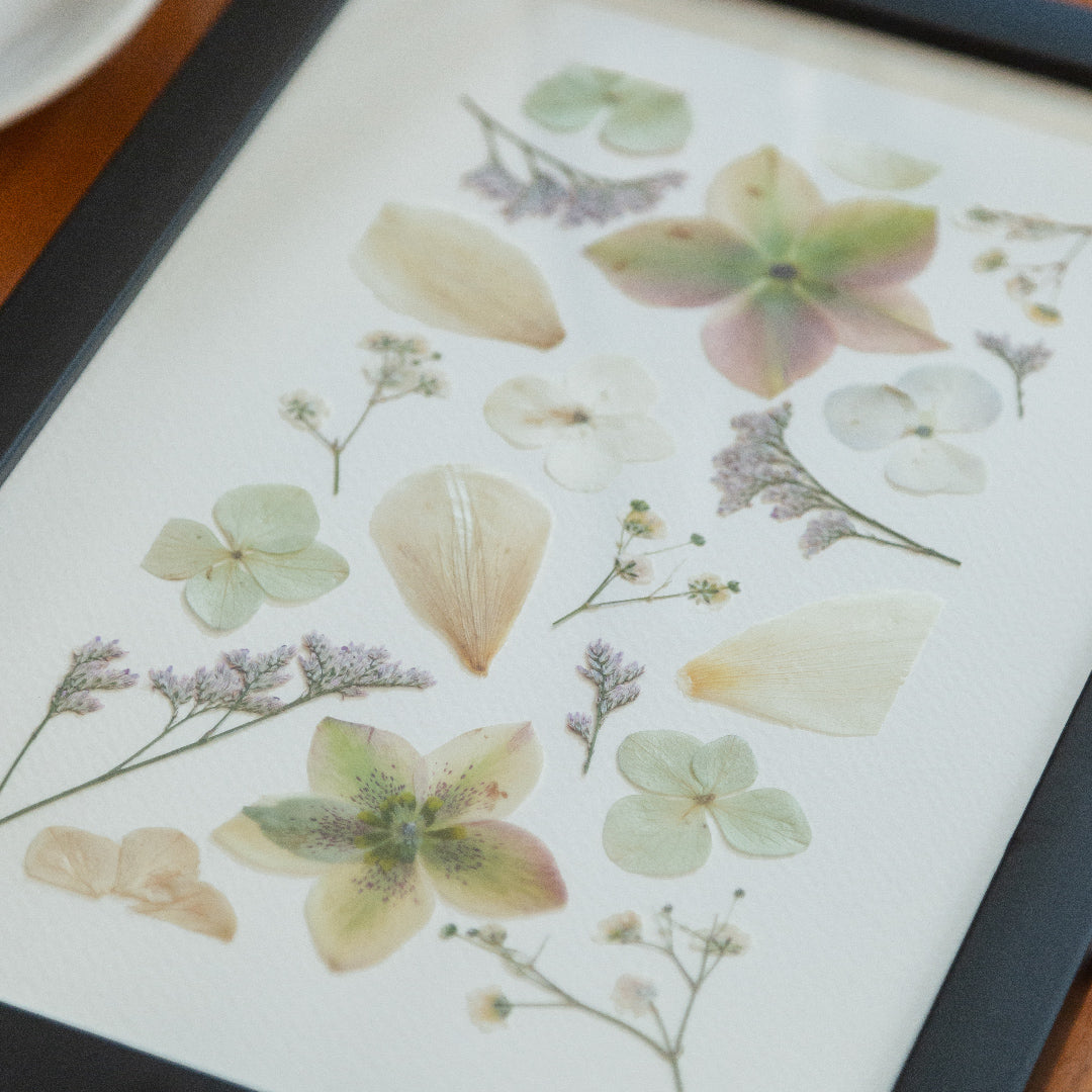 Cuadro con Flores Prensadas