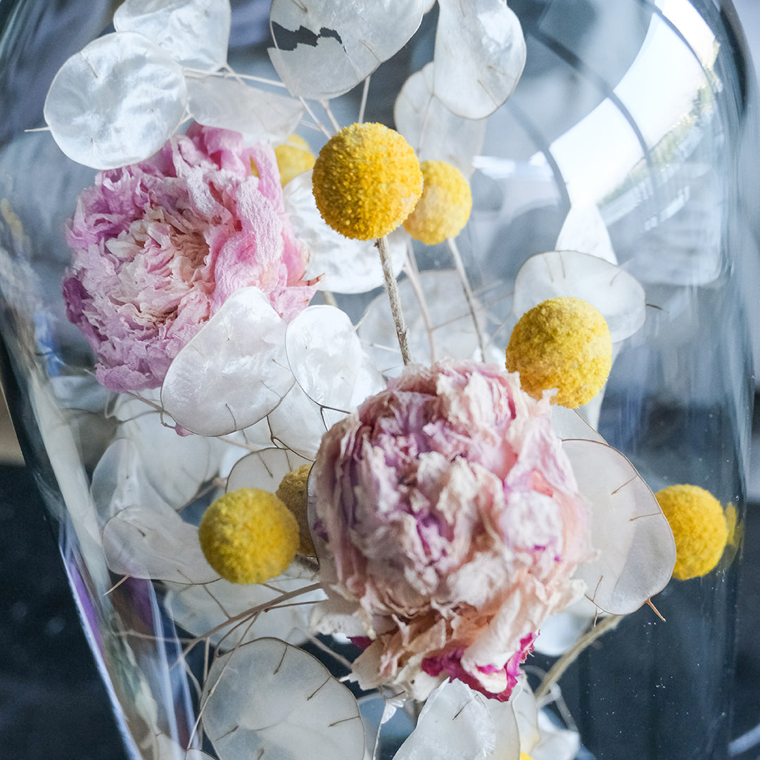 Cúpula con Flores Secas