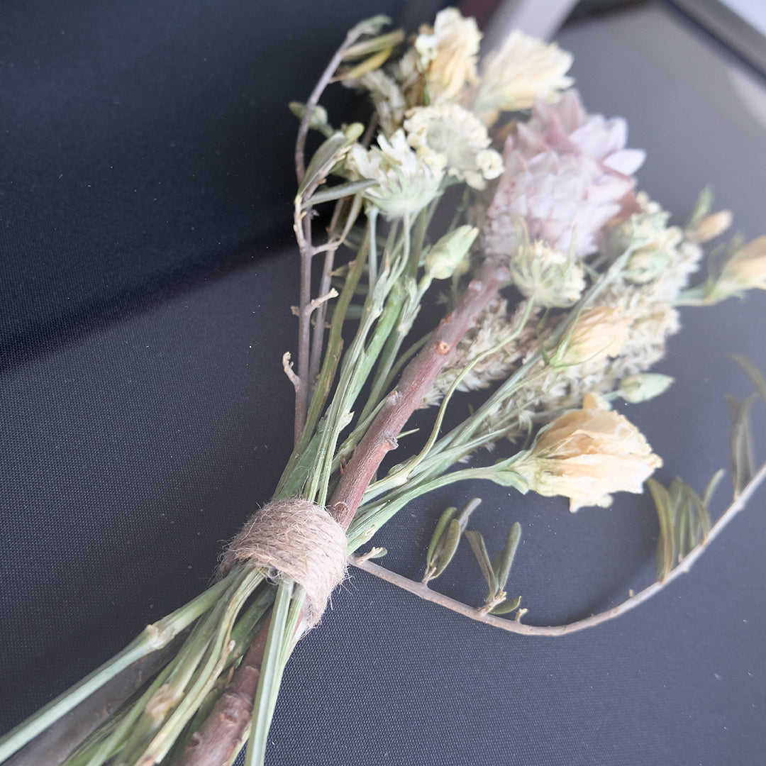 Ramo de Novia Seco y Enmarcado